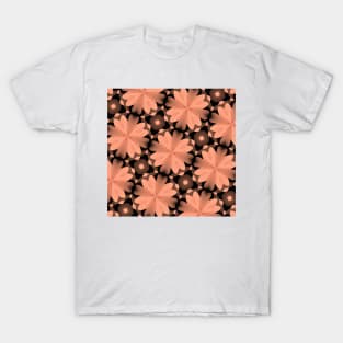 Red floral pattern design T-Shirt